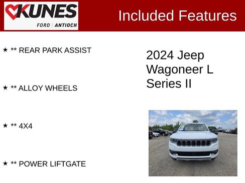 Used 2024 Jeep Wagoneer L Series II w/ Flexible Seating Group AWD/4WD image 4