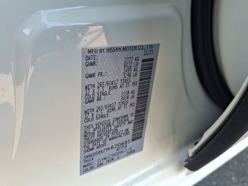 New 2026 Nissan Frontier SV w/ SV Convenience Package image 10