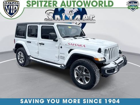 Used 2021 Jeep Wrangler Unlimited Sahara AWD/4WD image 1