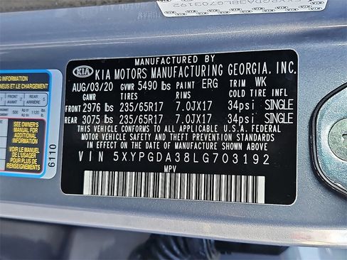 Used 2020 Kia Sorento LX w/ LX I4 Convenience Package image 28