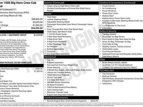 Used 2022 RAM 1500 Big Horn AWD/4WD image 17
