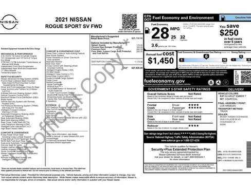 Used 2021 Nissan Rogue Sport SV image 6