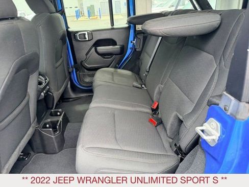 Used 2022 Jeep Wrangler Unlimited Sport AWD/4WD image 11