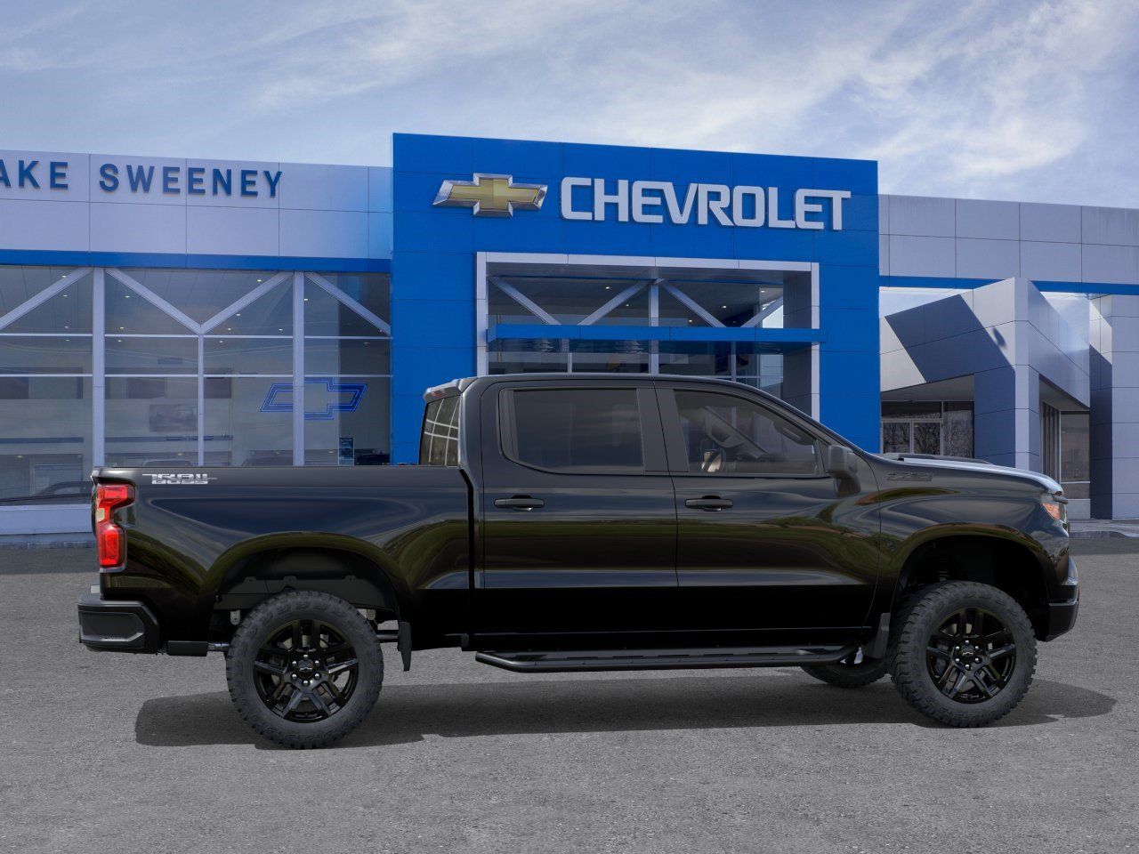 Used 2023 Chevrolet Silverado 1500 Custom Trail Boss w/ Midnight Edition AWD/4WD image 6