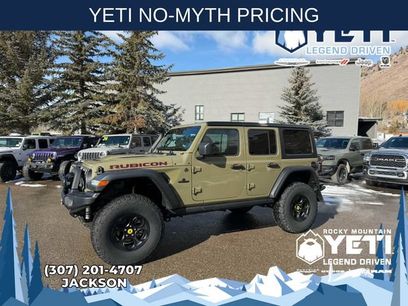 New 2025 Jeep Wrangler Unlimited Rubicon w/ Convenience Group