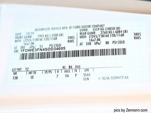 New 2025 Ford E-350 and Econoline 350 Super Duty w/ Power Equipment Group image 16