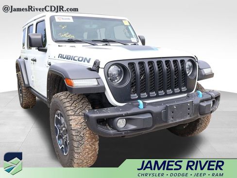 Used 2023 Jeep Wrangler Unlimited Rubicon 4xe w/ Steel Bumper Group AWD/4WD image 10