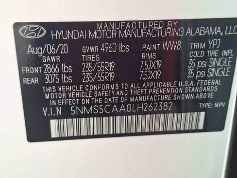 Used 2020 Hyundai Santa Fe Limited AWD/4WD image 34