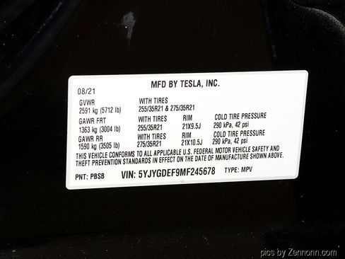 Used 2021 Tesla Model Y Performance image 33