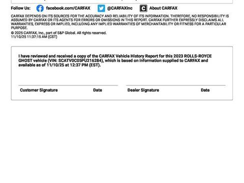 Used 2023 Rolls-Royce Ghost w/ Ghost Package image 37