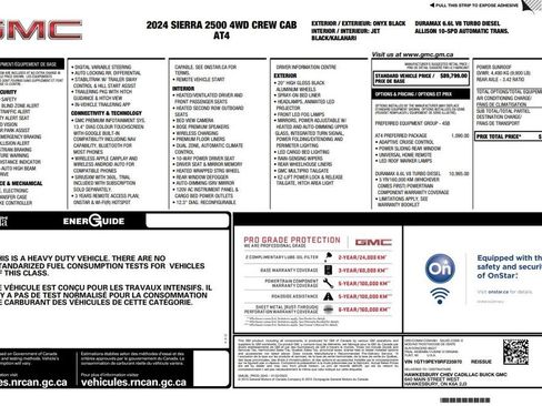 Used 2024 GMC Sierra 2500 AT4 w/ AT4 Preferred Package AWD/4WD image 2