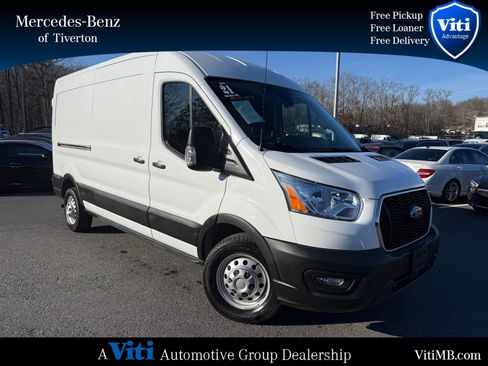 Used 2021 Ford Transit 250 Medium Roof AWD w/ Interior Upgrade Package image 1