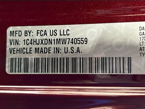 Used 2021 Jeep Wrangler Unlimited Sport image 30