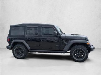 Used 2022 Jeep Wrangler Unlimited Sport AWD/4WD video 4