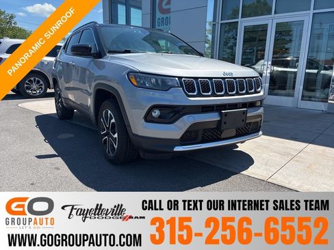 Used 2023 Jeep Compass Limited w/ Sun and Sound Group AWD/4WD image 1