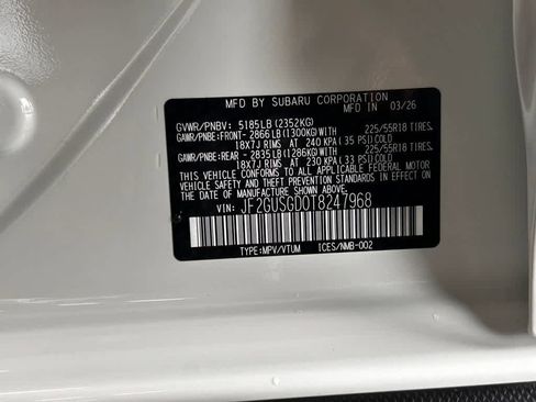 New 2026 Subaru Crosstrek 2.5i Sport AWD/4WD image 22