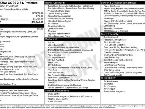 New 2026 MAZDA CX-30 AWD 2.5 S image 7