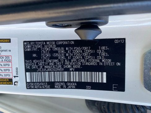 Used 2012 Toyota 4Runner SR5 image 18