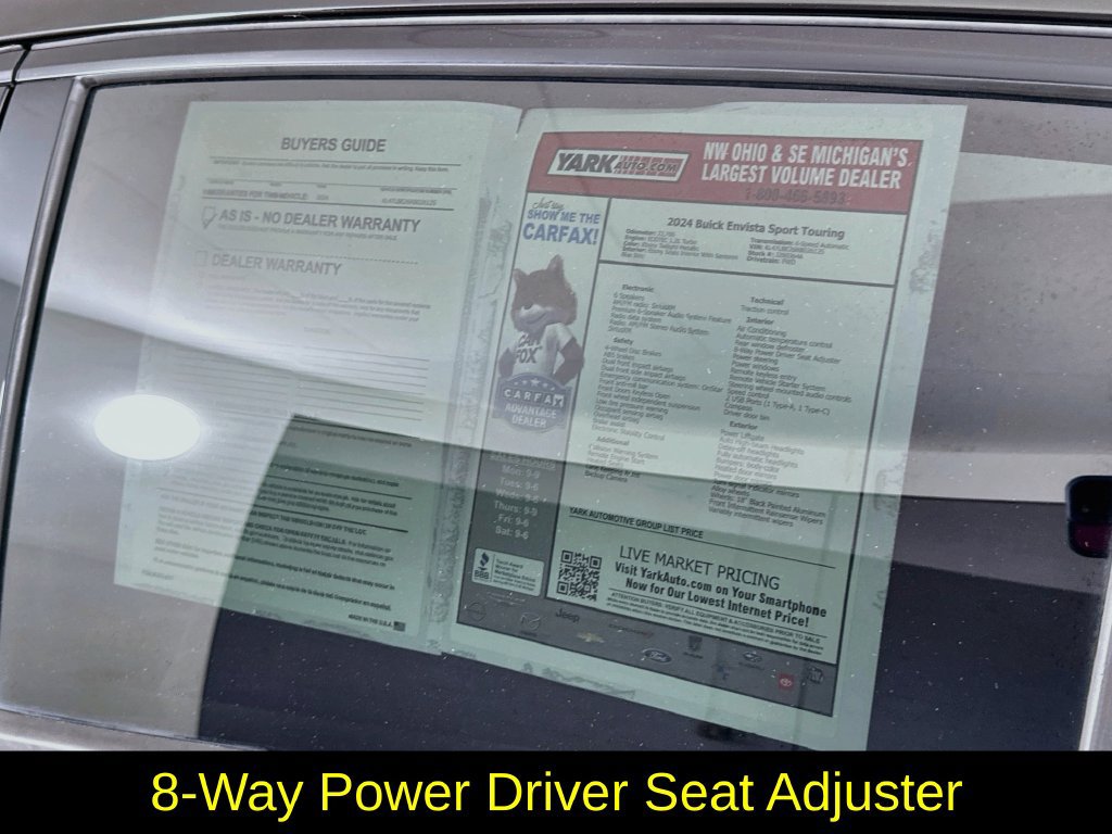 Used 2024 Buick Envista Sport Touring w/ Convenience I Package FWD image 13