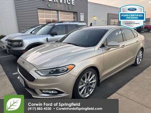 Used 2017 Ford Fusion Platinum image 3