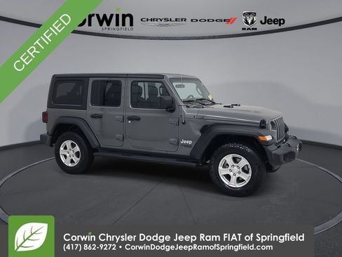 Used 2021 Jeep Wrangler Unlimited Sport AWD/4WD image 1