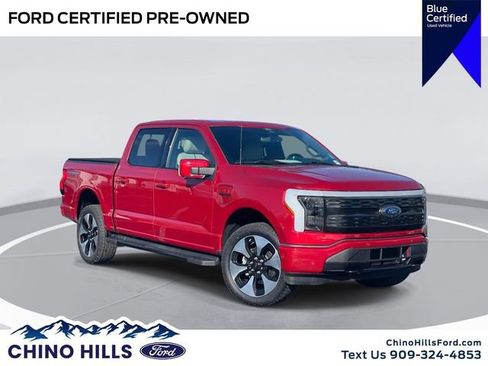 Certified 2022 Ford F150 Lightning Platinum image 1