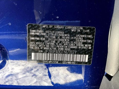 New 2026 Subaru Outback Premium image 19