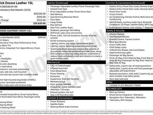 Used 2016 Buick Encore Leather image 13