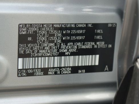 Used 2025 Toyota RAV4 LE FWD image 25