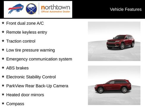 New 2025 Jeep Grand Cherokee Laredo X AWD/4WD image 4