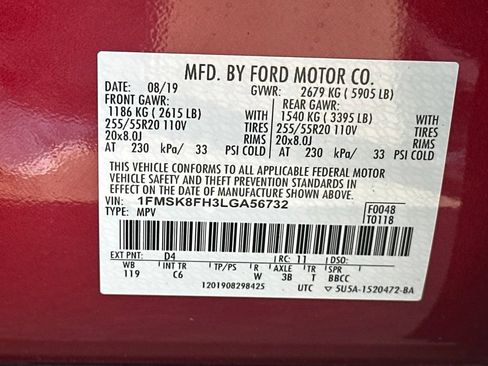 Used 2020 Ford Explorer Limited AWD/4WD image 40