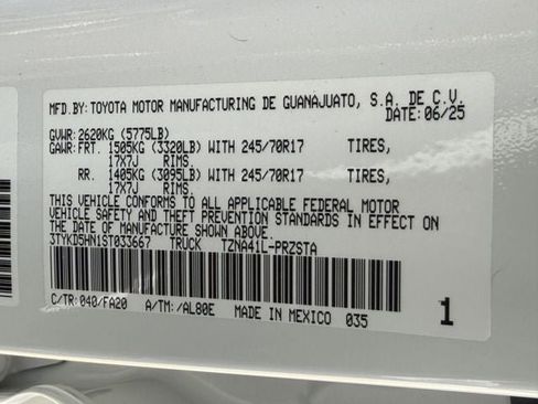 Used 2025 Toyota Tacoma SR RWD image 30