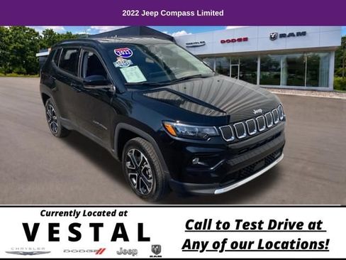 Used 2022 Jeep Compass Limited AWD/4WD image 1