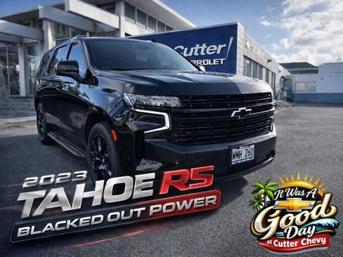 Used 2023 Chevrolet Tahoe RST w/ Luxury Package image 1