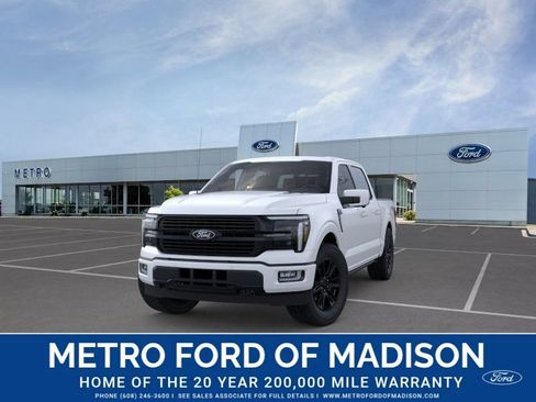 New 2025 Ford F150 Platinum w/ Equipment Group 702A High AWD/4WD image 2