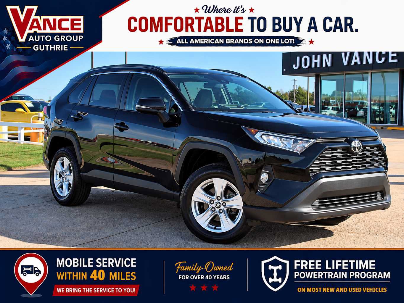 Used 2020 Toyota RAV4 XLE FWD image 1