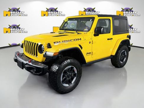 Used 2019 Jeep Wrangler Rubicon w/ Uconnect 4C Nav & Sound Group AWD/4WD image 1