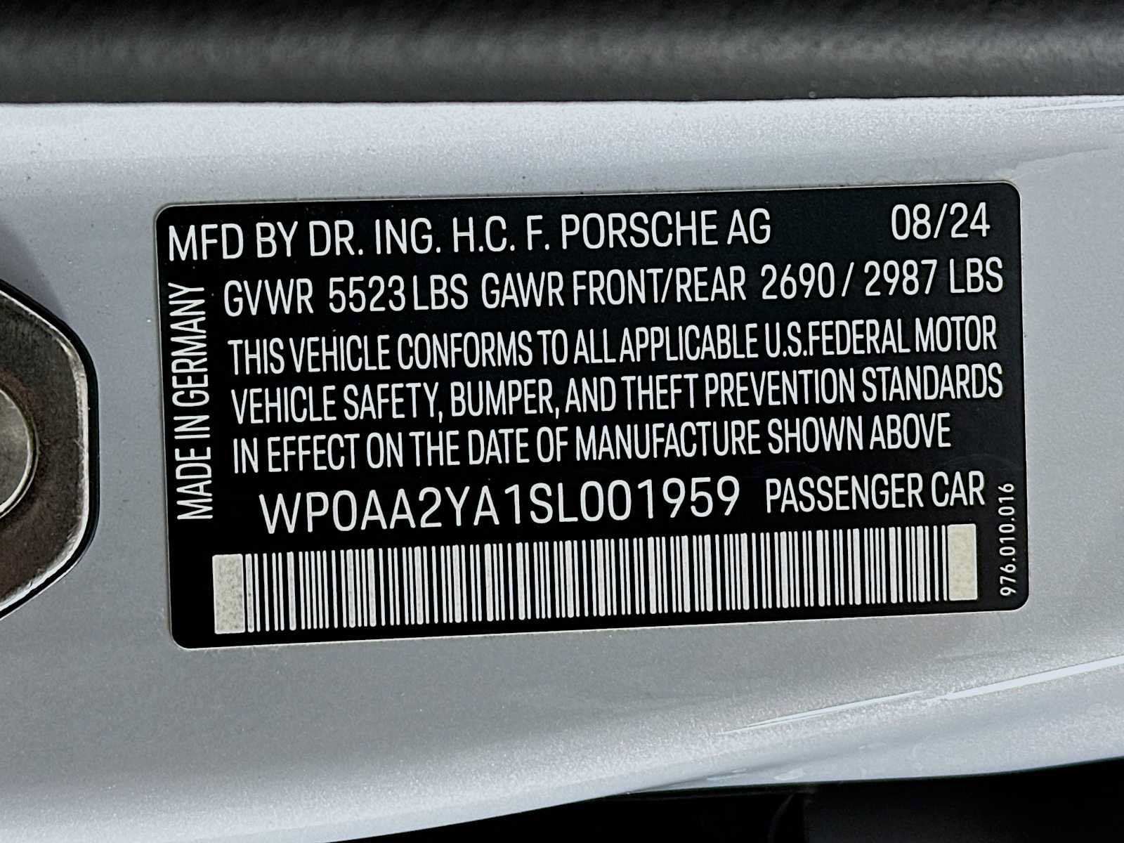 Certified 2025 Porsche Panamera RWD image 31