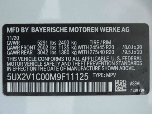 Used 2021 BMW X4 xDrive30i w/ M Sport Package image 36