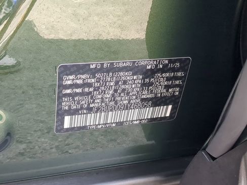 Certified 2026 Subaru Outback Limited AWD/4WD image 36