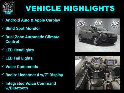Used 2019 Jeep Cherokee Latitude Plus w/ Comfort/Convenience Group AWD/4WD image 3