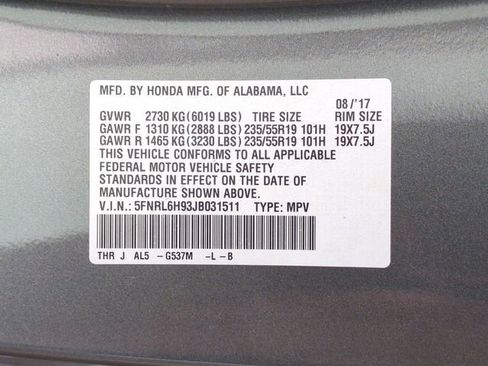 Used 2018 Honda Odyssey Elite image 38