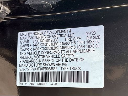 Used 2023 Honda Ridgeline Sport image 28