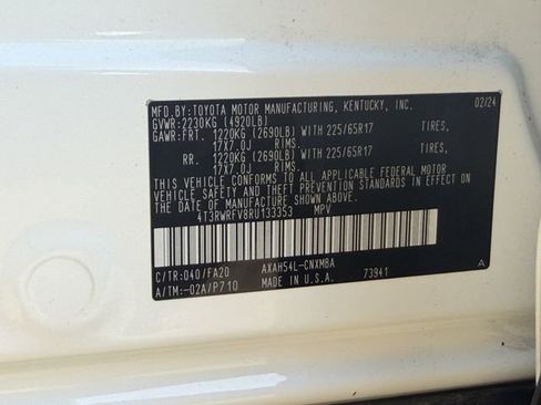 Used 2024 Toyota RAV4 XLE w/ Convenience Package AWD/4WD image 25