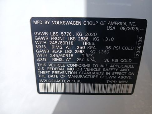 New 2026 Volkswagen Atlas Cross Sport SE image 28