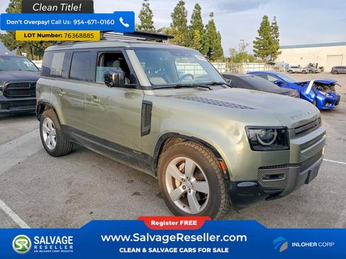 Used 2021 Land Rover Defender 110 X-Dynamic HSE AWD/4WD image 5