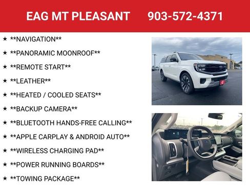 New 2025 Ford Expedition Max Platinum w/ Driver's Package image 4