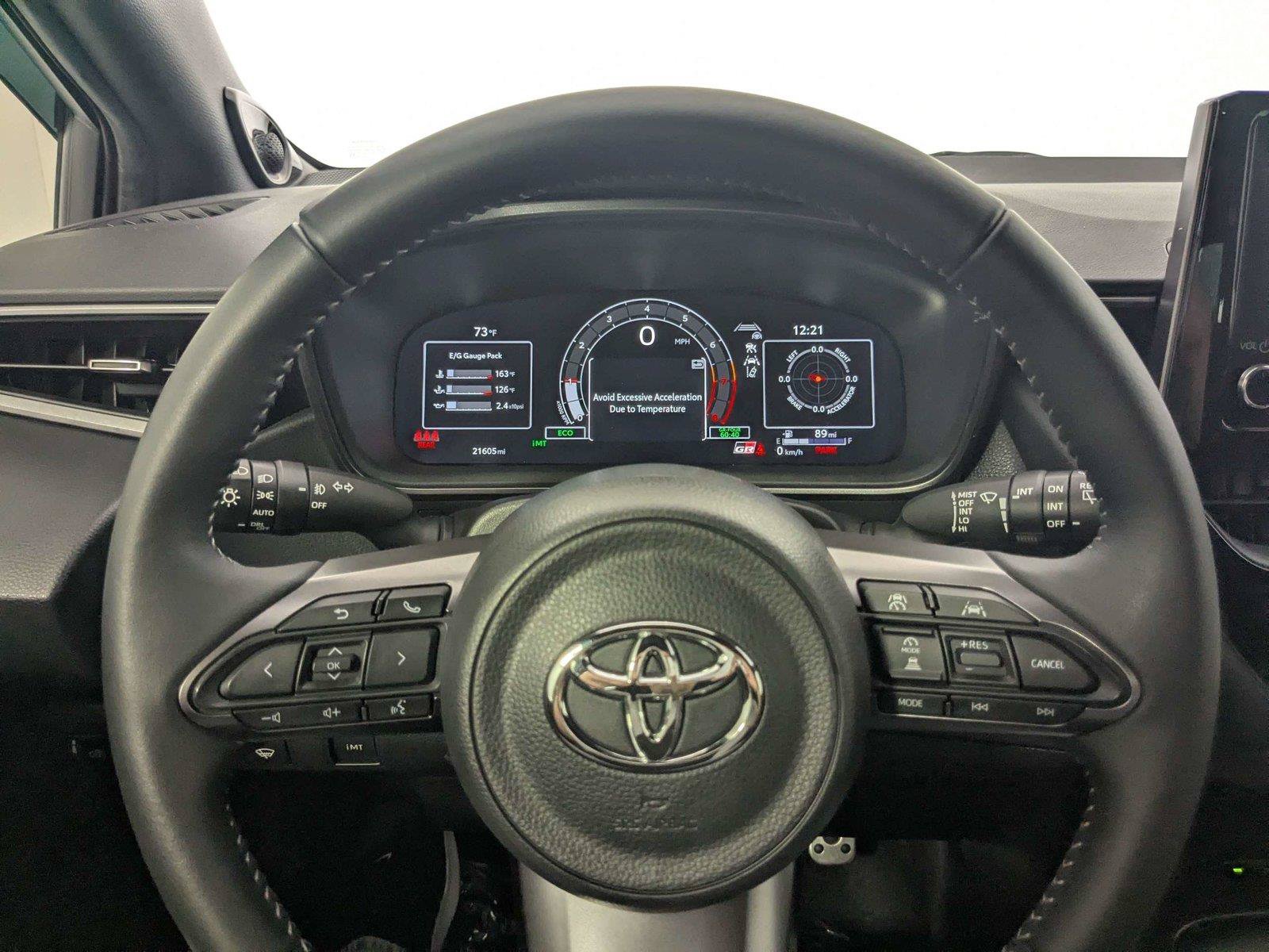 Certified 2023 Toyota Corolla GR w/ Performance Package AWD/4WD image 15
