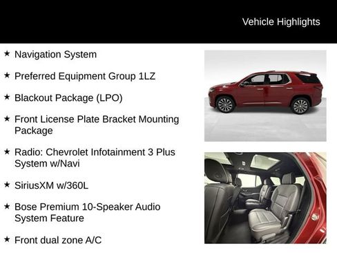 Certified 2023 Chevrolet Traverse Premier AWD/4WD image 27