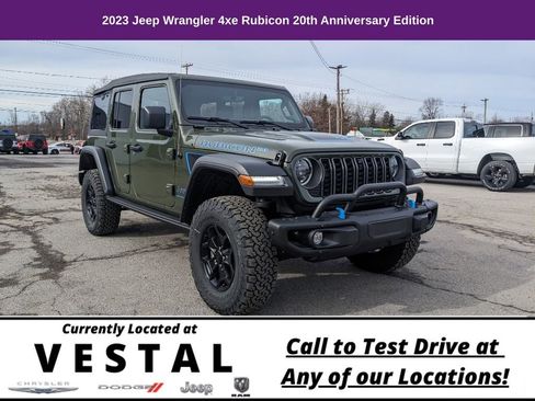 Used 2023 Jeep Wrangler Unlimited Rubicon 4xe image 1